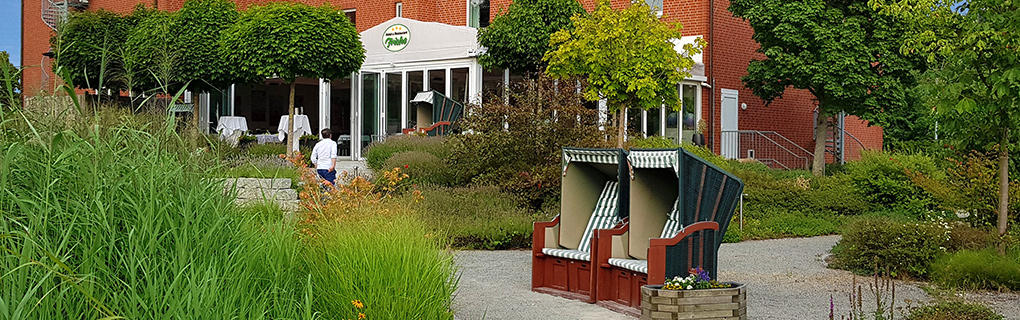 The terrace of Hotel & Restaurant Fricke